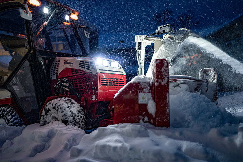 Landscape and Snow Removal  Ventrac KX523 Snowblower Attachment Photo